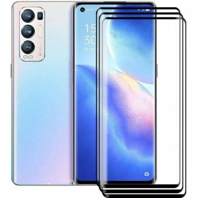 Lot-4 Verre Trempé Intégral OPPO Find X5 X2 Pro X3 Neo Vitre Protection Ecran 3D