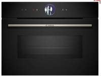 Bosch CMG7761B1 Serie 8 Pyrolyse Einbau-Kompaktbackofen Mit Mikrowellenfunktion