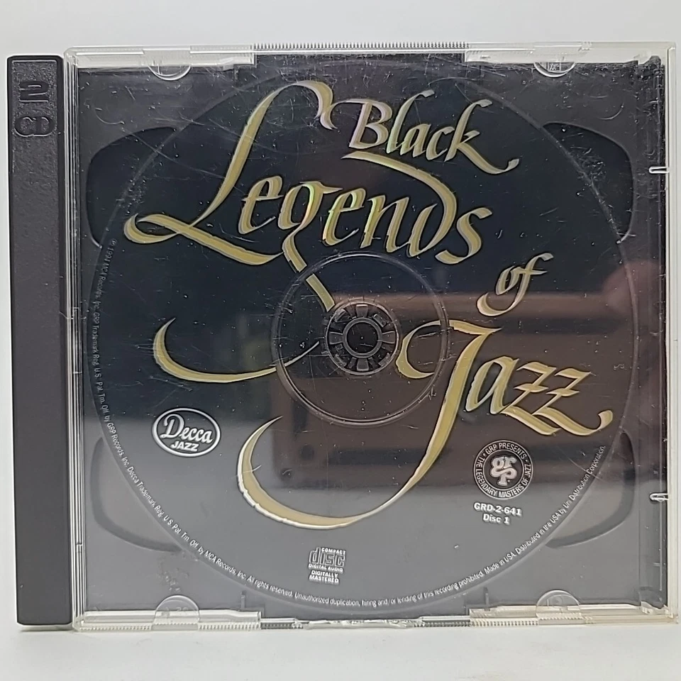 Jazz Blues CD Lot of 4 - Tommy Dorsey, Black Legends of Jazz, Fats Domino & MORE Foto 4 de 4