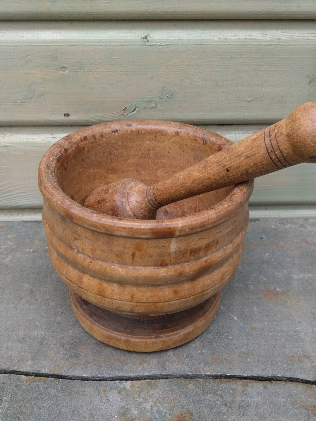Vintage French Large Pestle and Mortar Apothecary