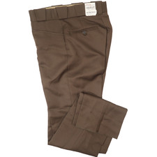 Flying Cross by Fechheimer Pants Size 30 Raw Hem Brown NEW