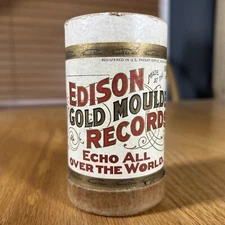 Edison Cylinder Record The Fashion Plate March 8674 Edison Military Band Unteste