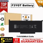 50 LOT F3YGT Battery For Dell Latitude 12 13 14 E7280 E7480 7480 7390 7490 7380