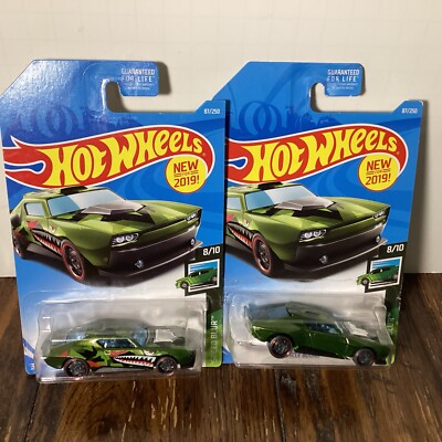 Hot Wheels Speed Blur Series 8/10 Muscle Bound Regular & TAMPO Error Variant Lot