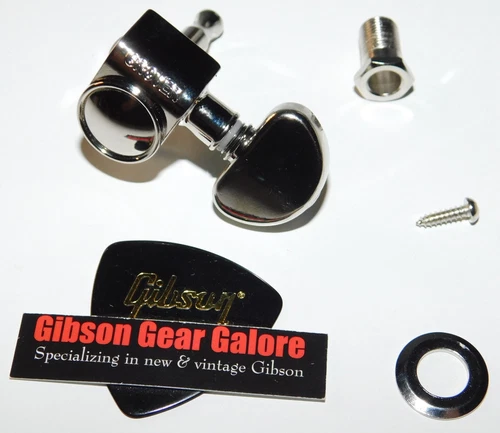 Gibson Les Paul Tuner Grover Peg Nickel Guitar Parts SG Custom Kidney Project B