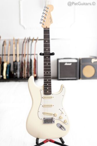 2022 Fender Jeff Beck Künstler Stratocaster heiß geräuschlos in olympischem Weiß - Bild 1 von 9