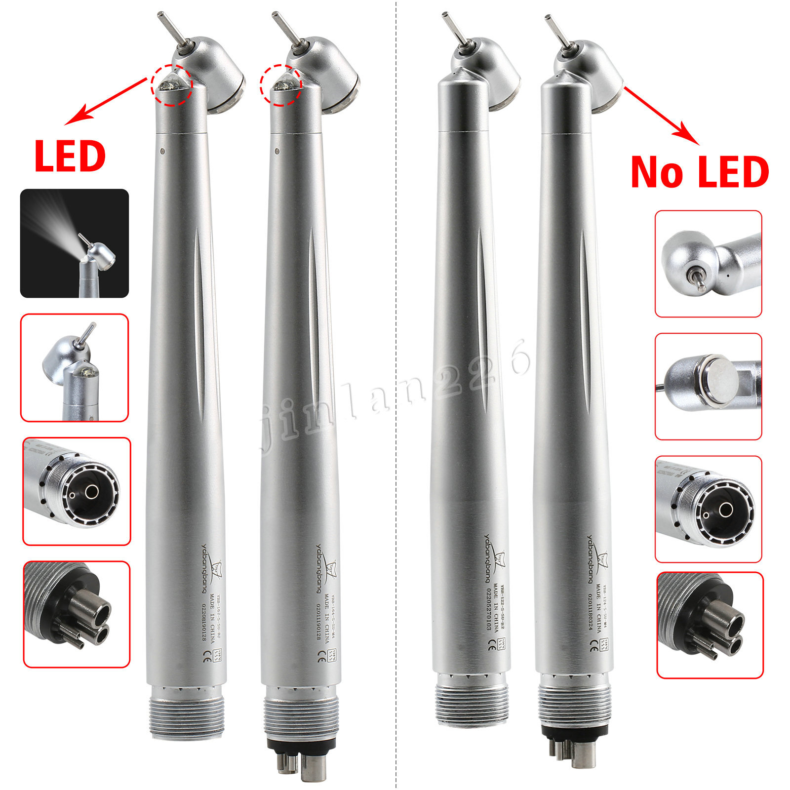 Dental Turbine Cartridge Rotor For KV NSK (LED) High Speed - Foto 11