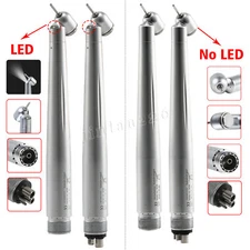 NSK Style Dental Surgical 45° Degree LED High Speed Handpiece Turbine 2/4Holes