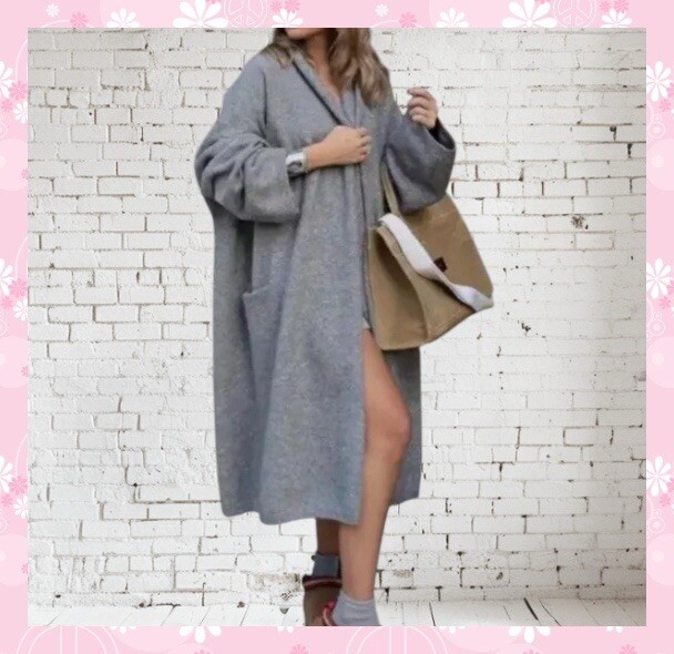 Soft Knit Long Knit Coat Zara SOFT PLAIN KNIT CARDIGAN Brown ZARA