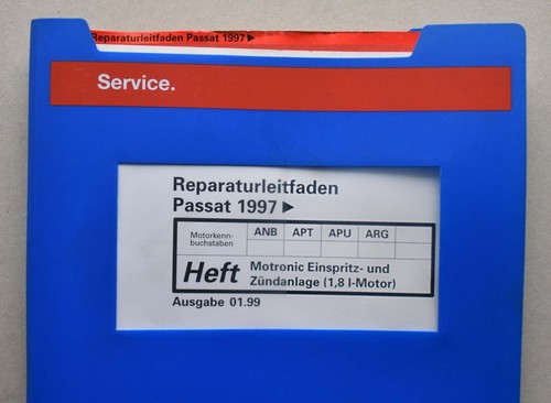 VW Passat 3B (B5), Motronic/Zündanlage 1.8 l-Motor 125/150 PS,Reparaturleitfaden