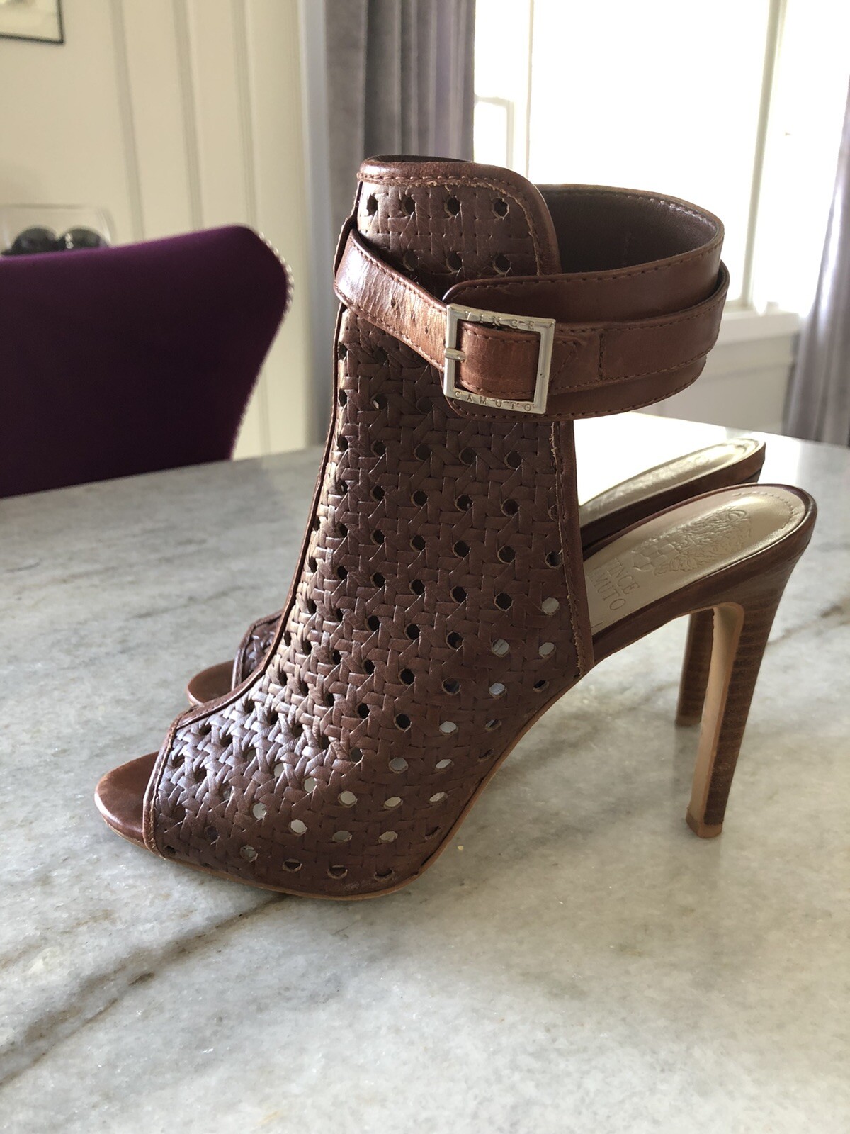 Vince Camuto Sandals - Cognac Color - Size 8.5 | eBay