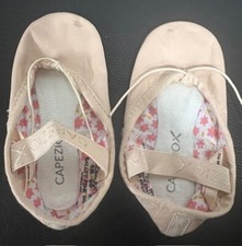 Capezio Leather Upper Toddler Ballet Shoe - Pink 8M G8 31, RN 63356