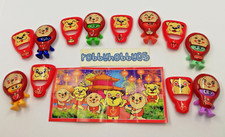 YEAR OF THE DOG COMPLETE SERIES (SE330A - SE330F) + 6 BPZ KINDER JOY CHINA 2018