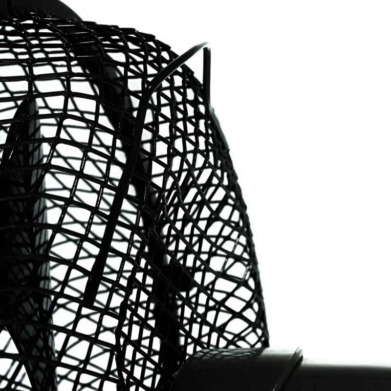 Ventilatore Ventolino Raffrescatore da Tavolo Aria AKAI 3 Pale Oscillante Nero, fotografia 11 di 12