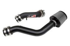 HPS Cold Air Intake Pipe Kit Filter For 04-08 Hyundai Tiburon 2.0L w/ MAF Black