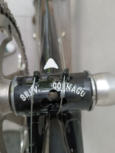 Colnago Master Retinato Gold-Black Early Generation - Campagnolo C RECORD Delta - Imagen 20 de 24