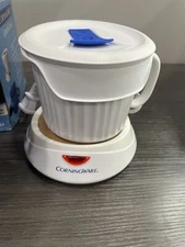 CorningWare Lunch To Go Lidded Mug With Warmer and Carrying Bag MW-20 New
