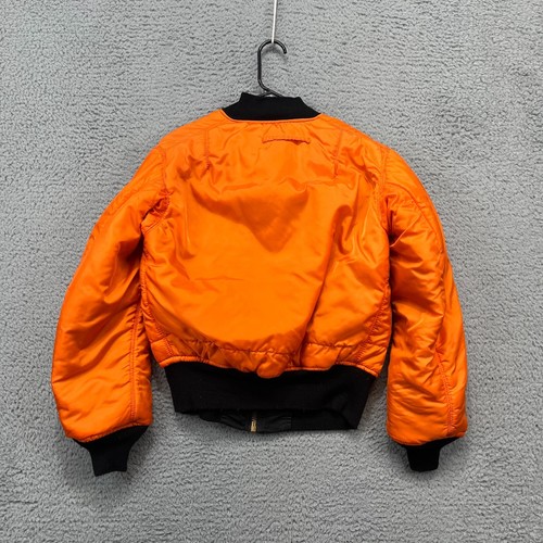 Vintage US Air Force Reversible Flyers Flight Jacket Mens S Bomber Military MA-1 - Picture 4 of 16