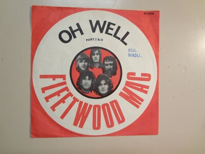 フリートウッド・マック OH WELL 7インチレコード FLEETWOOD MAC:Oh