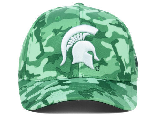 Green Camo Flex fit Hat Cap size 