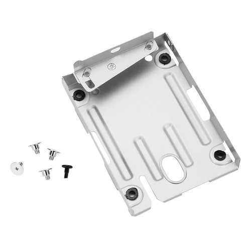 For PS3 Super Slim internal Hard Disk Drive HDD Mounting Bracket Caddy + Screws - Picture 5 of 6