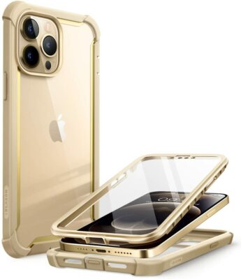 For iPhone 13 Pro Max 6.7'' i-Blason Dual Layer Case with Screen Protector Cover
