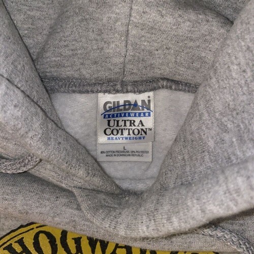 Sudadera con Capucha Harry Potter Club Hogwarts Crest Gris Jaspeado Talla Grande - Imagen 3 de 7