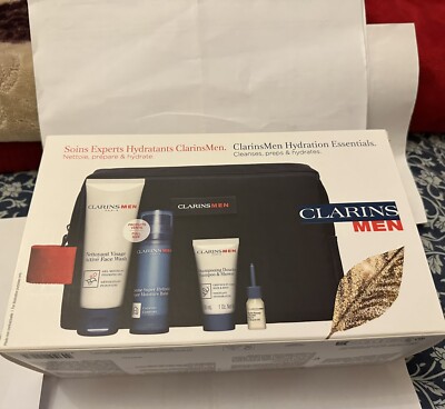 Clarins Mens Hydrations Essentials Gift Set - McElhinneys