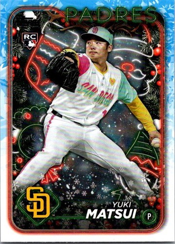 7112F 2024 Topps Chrome #116 Yuki Matsui X-Fractors | eBay