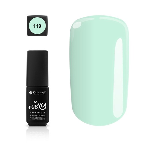 SILCARE Flexy UV LED Hybrid Color Nail Polish 001-252 Every Color Soak Off Gel - Picture 122 of 249
