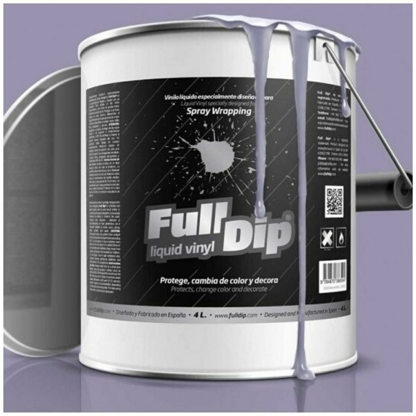 Vinilo Líquido Full Dip Nardo Grey Bote 4 litros FullDip ENVIO GRATIS