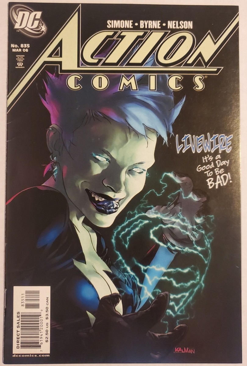 ACTION COMICS #835 1ST PRINTING 1ST APPEARANCE OF LIVEWIRE