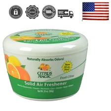 Odor Absorbing Solid Air Freshener, Fresh Citrus, 20-Ounce, Pack of 2