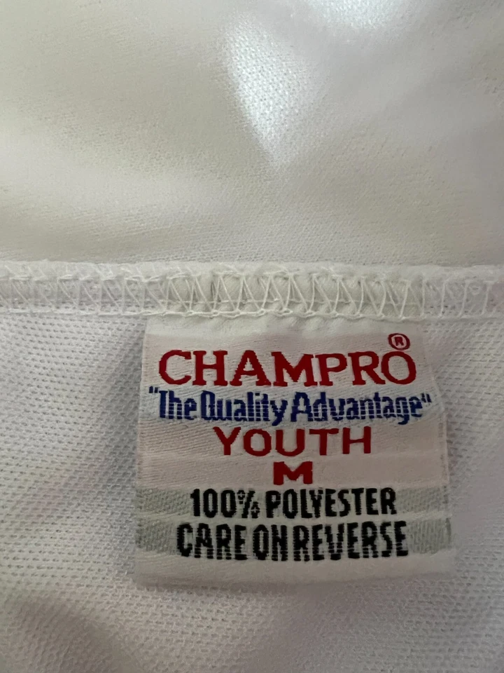 Calça de prática de futebol Champro Youth média com fenda branca com cinto *FRETE GRÁTIS - Imagem 3 de 3