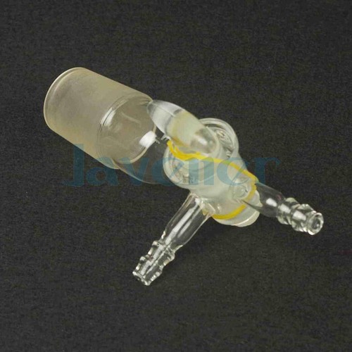 #14 #19 #24 #29 Joint T Type Borosilicate Glass Adapter Three-Way Glass Stopcock - Picture 23 of 27