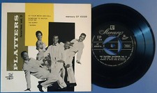 PLATTERS FAVORITES VOL.2 EP PS MERCURY AT YOUR BACK AND CALL 3 ITALY US DOO WOP