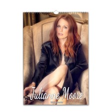 Julianne Moore Full Photo 2026/27 personalised Calendar Choose Start