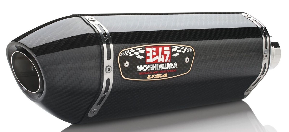 Yoshimura 1414020220 R-77 Slip-On Exhaust Fits Kawasaki