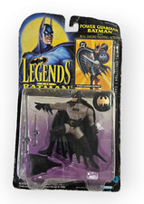 Batman Power Guardian - Legends of, Sealed Kenner Figure Near Card '95