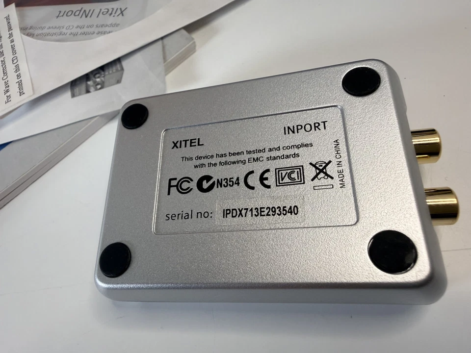 Xitel Inport Deluxe Stereo to PC Recording Kit – Cassette/LP Converter – VGC - Image 4 of 4