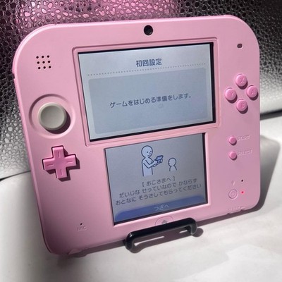 Nintendo 2DS Pink Console Boxed Tested Working Handheld System