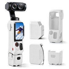 New case lens cover tempered glass screen protector for Insta360 Luna Ultra