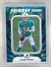 Quinn Ewers 2025 Panini Donruss Optic #9 Black Pandora Primary Colors RC /149