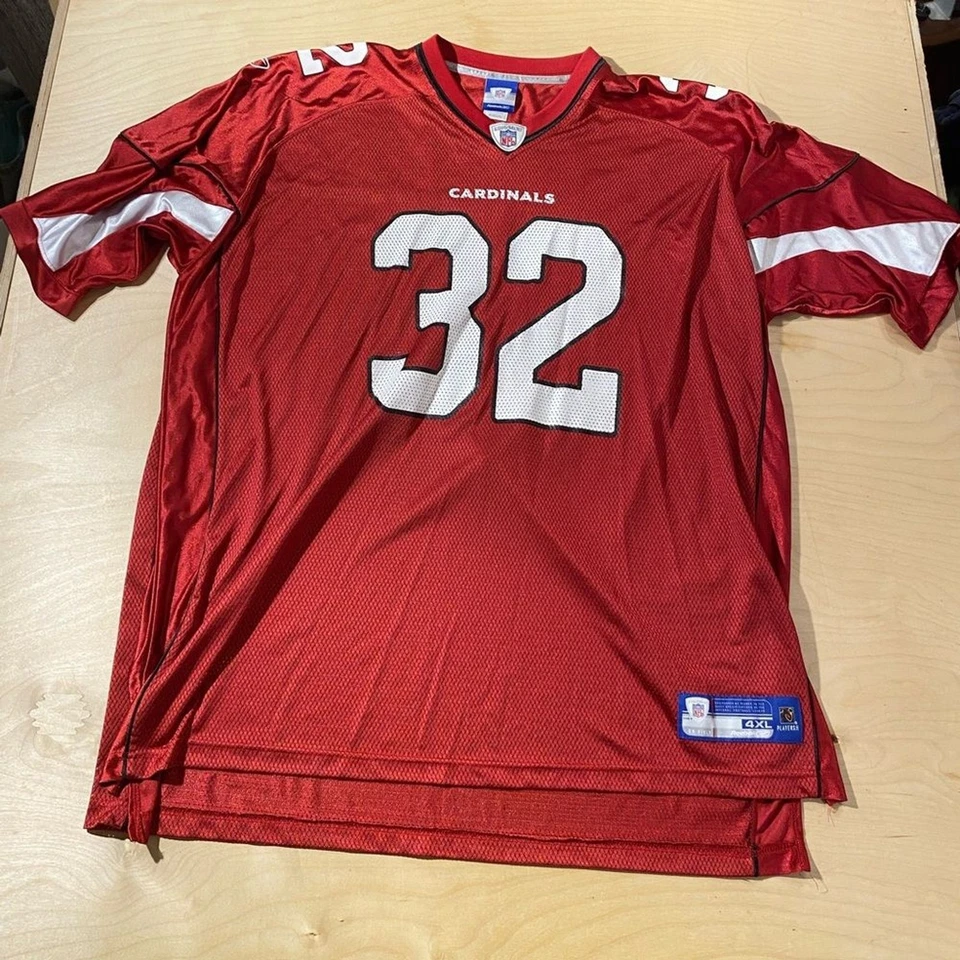 Reebok Scarlet NFL On-Field Cardinals # 32  James Jersey 4XL (OM) - Image 2 of 4