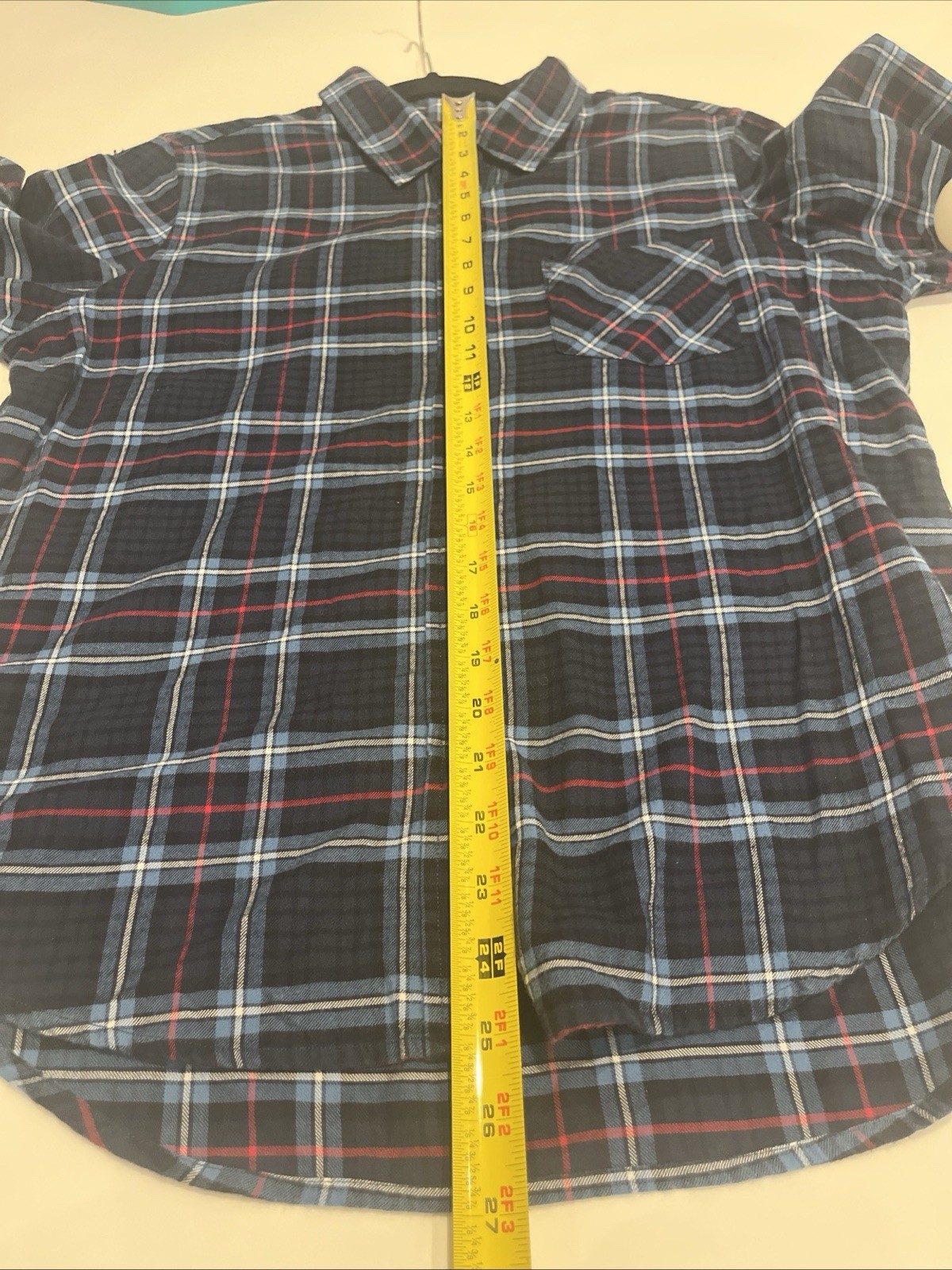 Pendleton Plaid Button Up Cotton Long Sleeve Shir… - image 3