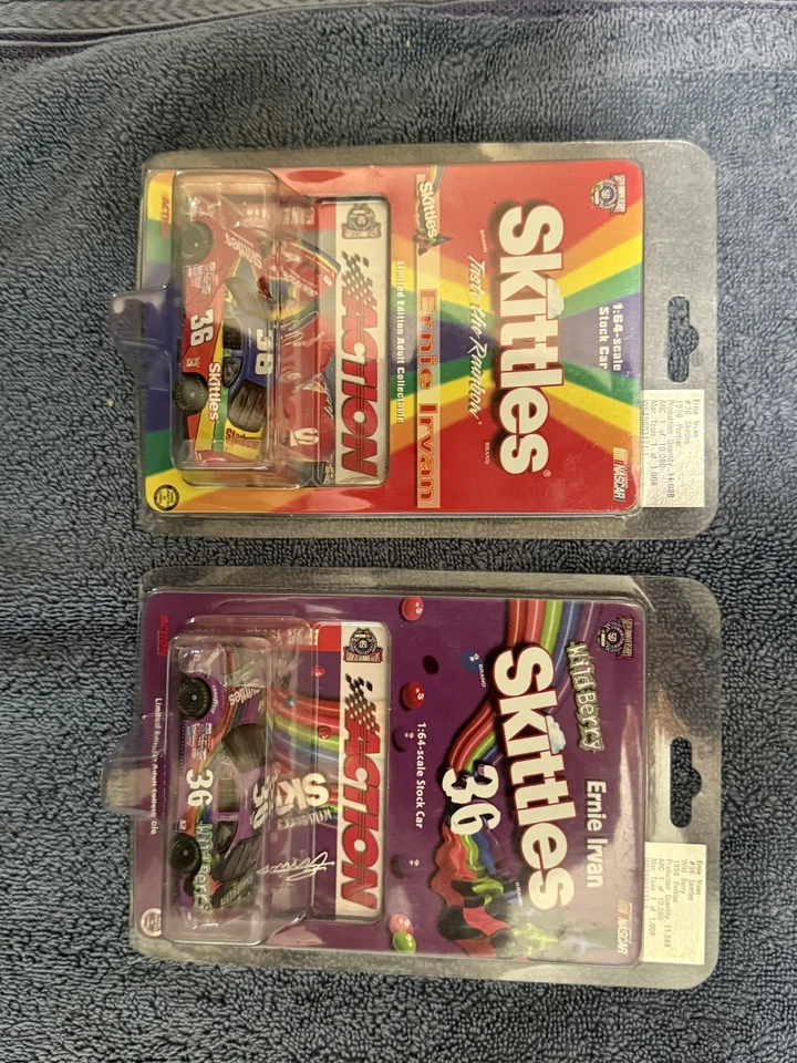 Ernie Irvan #36 Skittles and Skittles Wild Berry Pontiac NASCAR Modelo 1/64 1998 Foto 4 de 4
