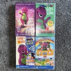 Barney VHS Tape Set Of 4 School, Great Adventure, Good Day, Adventure Bus 1997-8
