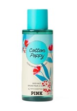 Victoria's Secret Pink Cotton Poppy Body Mist 8.4 Oz Spray