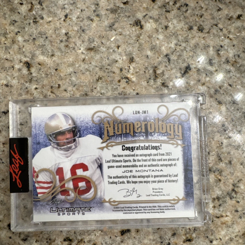 Colección Joe Montana 1/1 Foto 4 de 4
