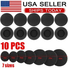 10x Ear Pads Replacement Sponge Cover Headphones Earphones Headset Foam Cushion